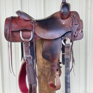 Jeff Smith Cutter Saddle built for serious cutting performance, premium leather craftsmanship, close contact feel, and balance for horse and rider.