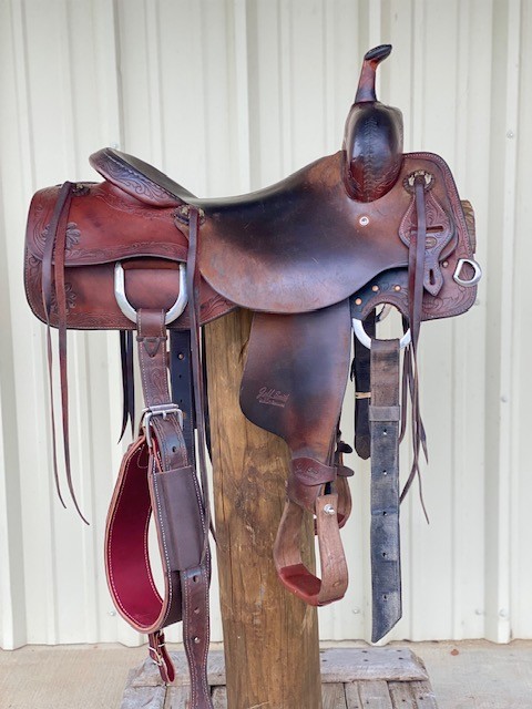 Jeff Smith Cutter Saddle built for serious cutting performance, premium leather craftsmanship, close contact feel, and balance for horse and rider.