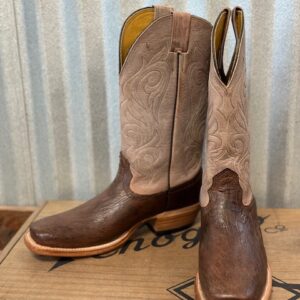 Fenoglio Boots – Kango Tobac Smooth Ostrich 5-Toe