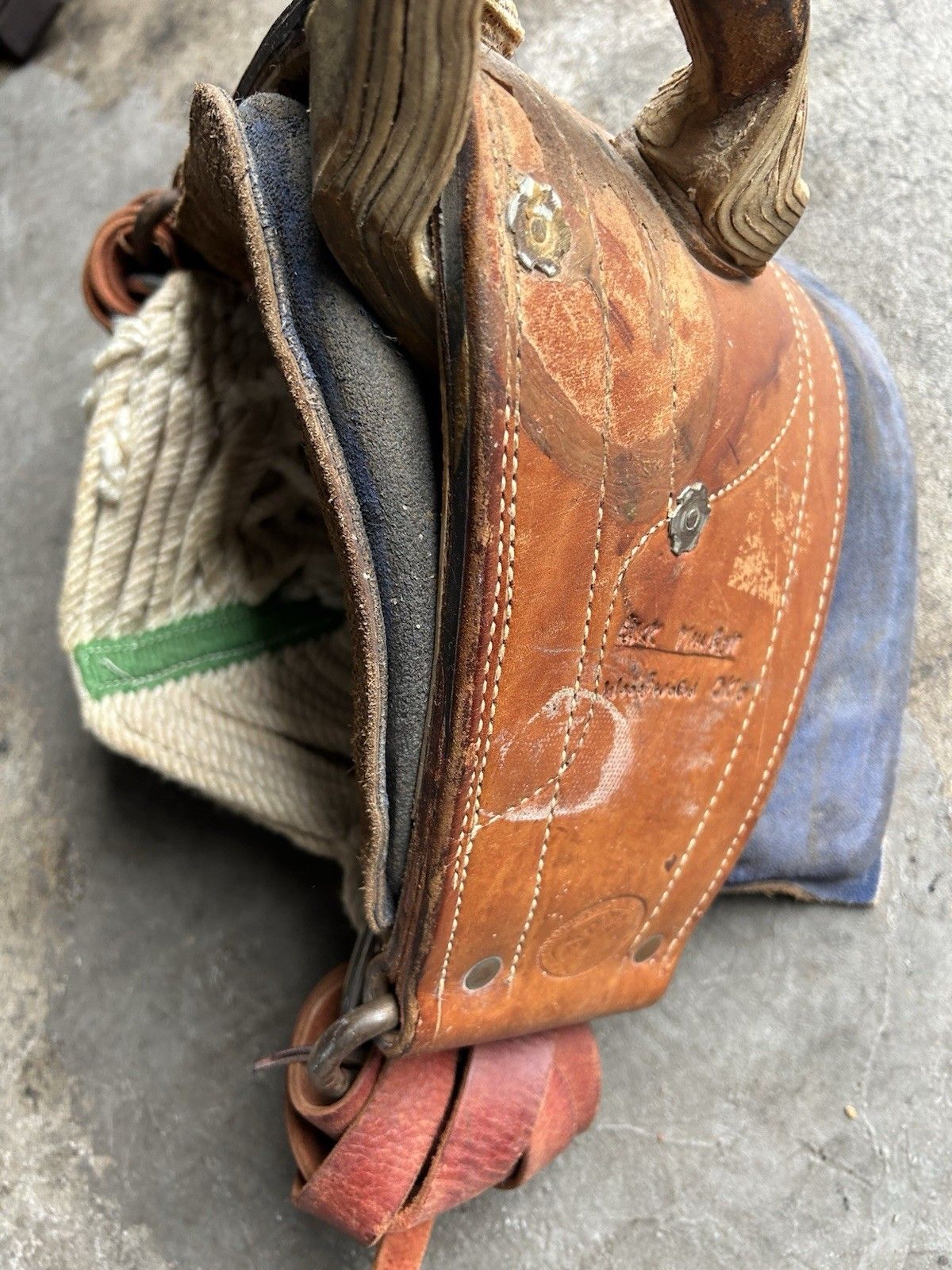 Vintage Jim Houston Bareback Rigging - Image 15