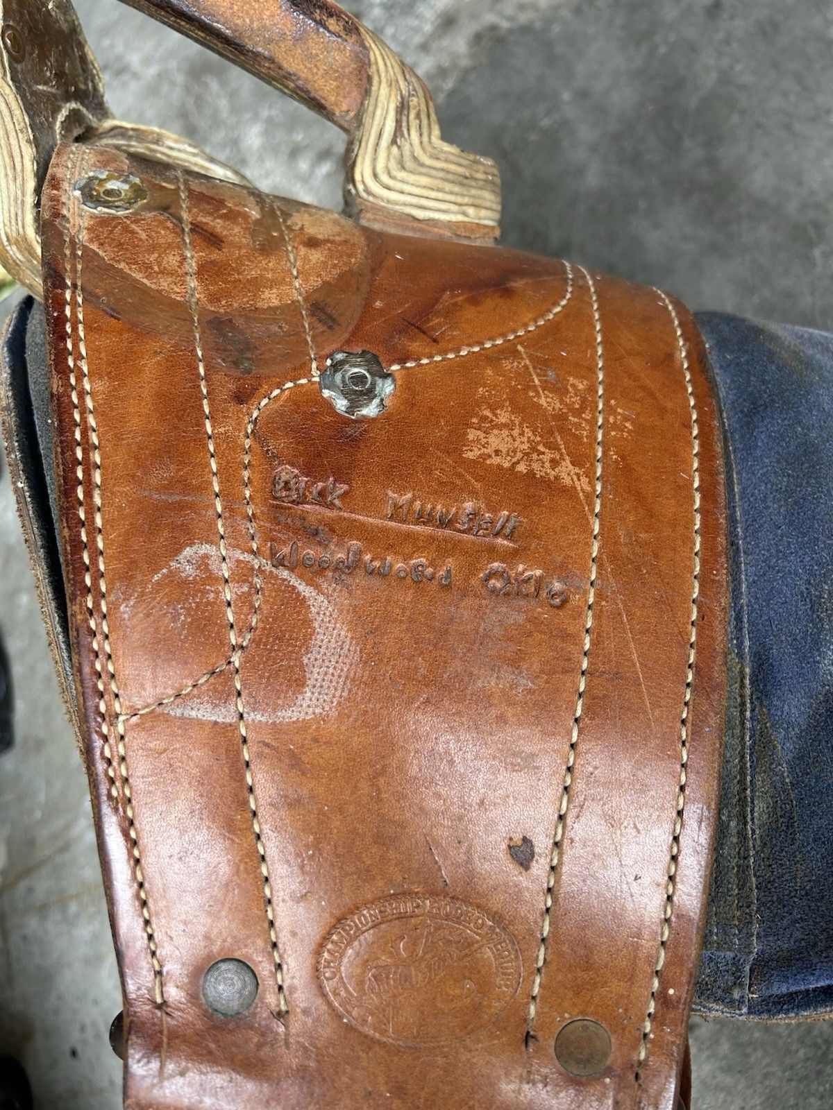 Vintage Jim Houston Bareback Rigging - Image 18