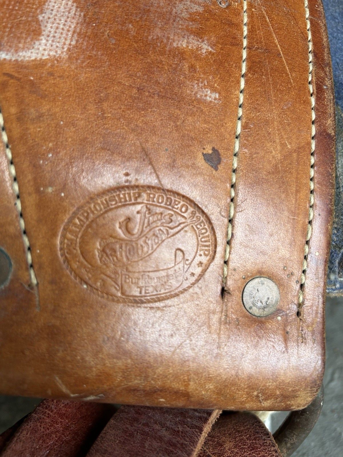 Vintage Jim Houston Bareback Rigging - Image 2