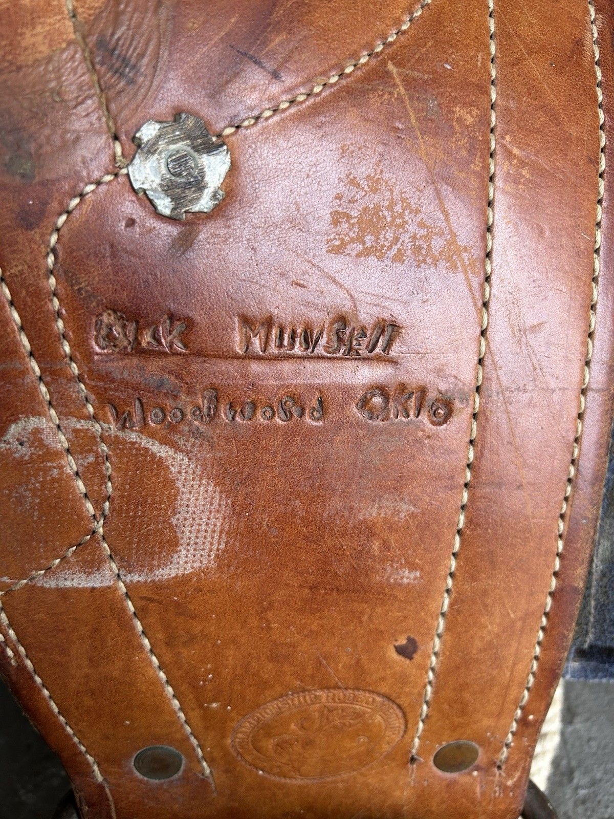 Vintage Jim Houston Bareback Rigging - Image 4