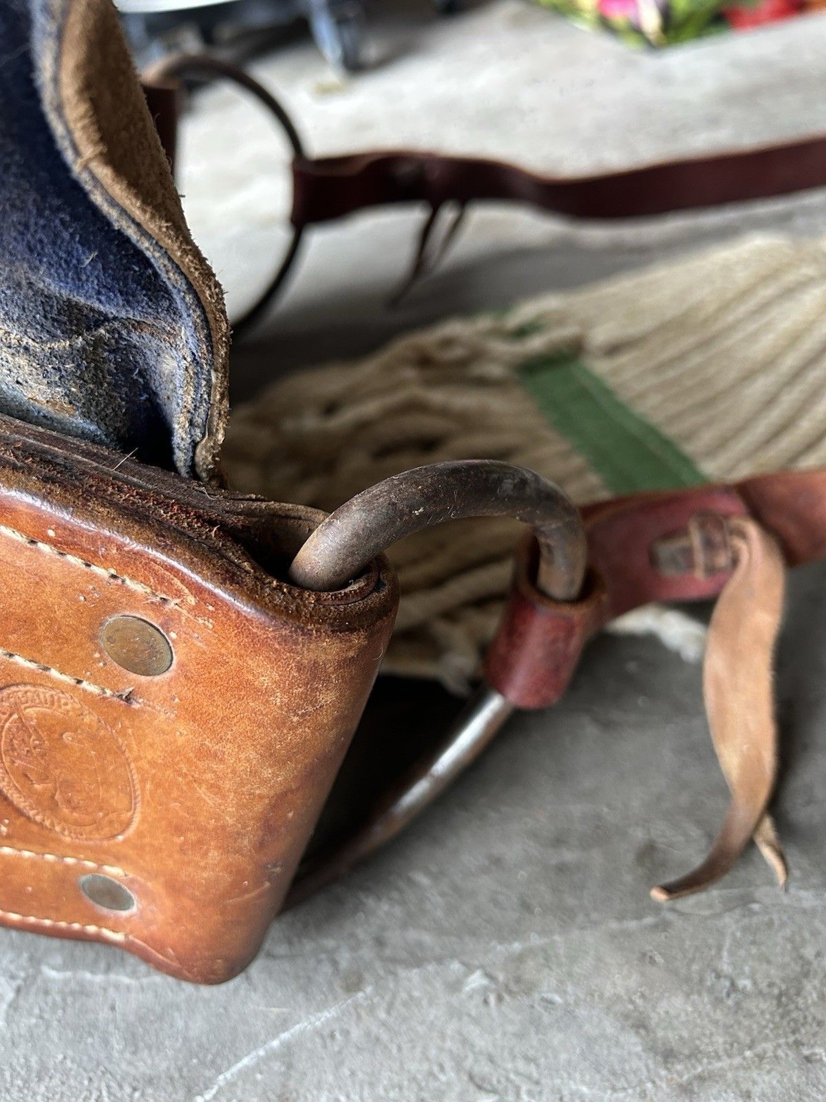 Vintage Jim Houston Bareback Rigging - Image 7