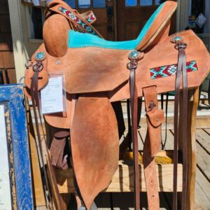 Used JC Martin Barrel Saddle, Second-hand JC Martin Barrel Racer, Pre-owned JC Martin Saddles for Sale, Affordable JC Martin Tack