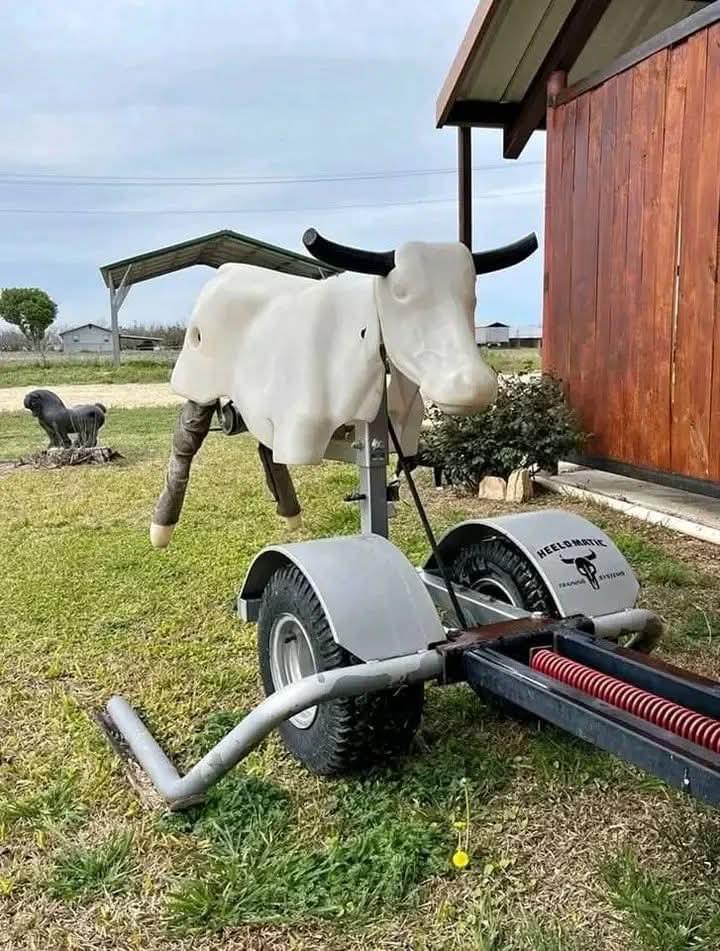 Used heel O-matic for sale, Heel-O-Matic Super Slider, Heel-O-Matic Trainer, Heel-O-Matic Drifter, Heel-O-Matic roping dummy